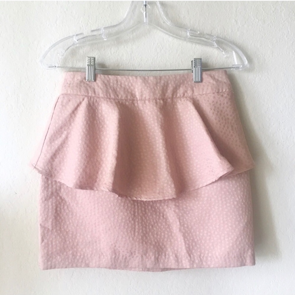 NWT Silence + Noise UO Rose Peplum Skirt - 4